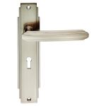Art Deco Lever on Backplate