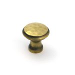 Anvil Hammered Cabinet Knob