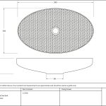 Hammered Brass Oval Sink