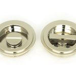 Anvil Art Deco Round Pull - Privacy Set