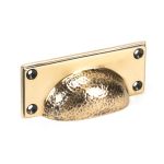 Anvil Hammered Art Deco Drawer Pull
