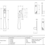 From The Anvil Night-Vent Locking Newbury Fastener