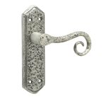 Antique Royal Suite Lever on Back Plate