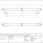 From The Anvil Regency Pull Handle