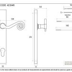 Anvil Monkeytail Slimline Lever Set