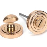 Anvil Round Thumbturn Set (Art Deco)
