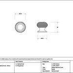 Beehive Cabinet Knob