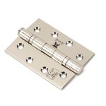 4" Ball Bearing Butt Hinge (pair) ss